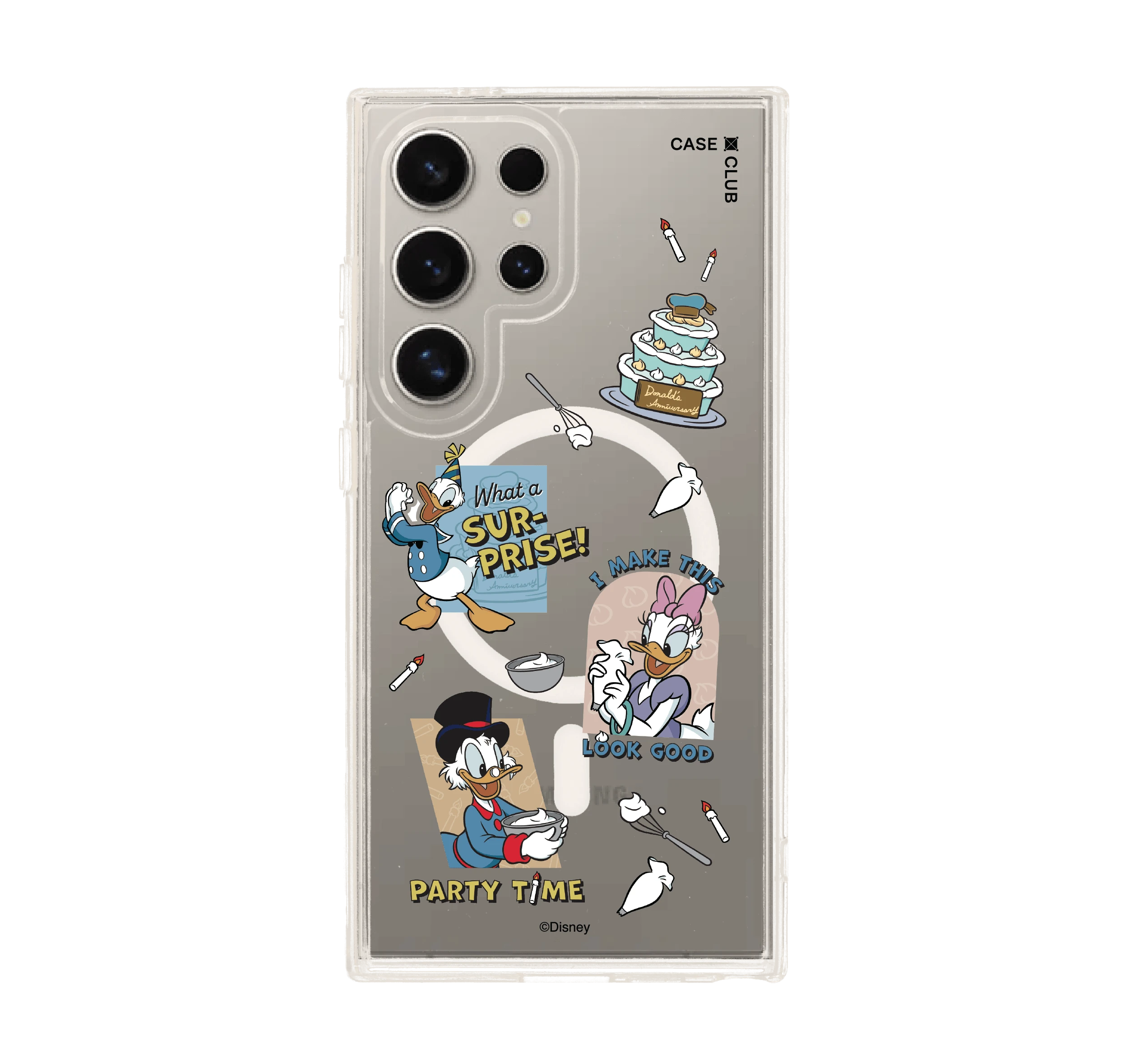 เคสใส samsung s24 ultra magsafe donald duck เค้ก